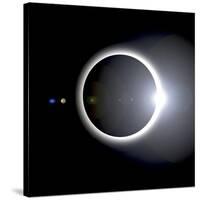 An Artist's Depiction of a Solar Eclipse-null-Stretched Canvas