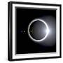 An Artist's Depiction of a Solar Eclipse-null-Framed Art Print