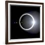 An Artist's Depiction of a Solar Eclipse-null-Framed Art Print