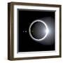 An Artist's Depiction of a Solar Eclipse-null-Framed Art Print