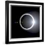 An Artist's Depiction of a Solar Eclipse-null-Framed Art Print