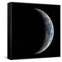 An Artist's Depiction of an Earth-Like Planet Alone in Space-null-Framed Stretched Canvas