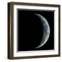 An Artist's Depiction of an Earth-Like Planet Alone in Space-null-Framed Art Print