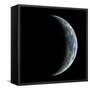 An Artist's Depiction of an Earth-Like Planet Alone in Space-null-Framed Stretched Canvas