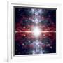 An Artist's Depiction of the Big Bang That Created Space and Time-null-Framed Art Print