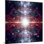 An Artist's Depiction of the Big Bang That Created Space and Time-null-Mounted Art Print