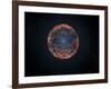 An Artist's Impression of Supernova 1993J-null-Framed Art Print