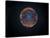 An Artist's Impression of Supernova 1993J-null-Stretched Canvas