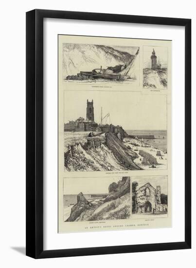 An Artist's Notes around Cromer, Norfolk-null-Framed Giclee Print