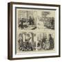 An Artist's Notes at the Temperance Fete-null-Framed Giclee Print