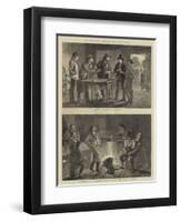 An Artist's Notes in California-null-Framed Premium Giclee Print