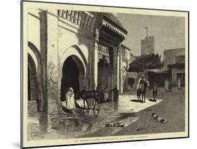 An Artist's Notes in Morocco, I, a Street Fountain-null-Mounted Giclee Print