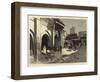 An Artist's Notes in Morocco, I, a Street Fountain-null-Framed Giclee Print