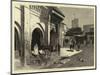 An Artist's Notes in Morocco, I, a Street Fountain-null-Mounted Giclee Print