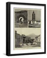 An Artist's Notes in Morocco, III-null-Framed Giclee Print