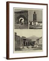 An Artist's Notes in Morocco, III-null-Framed Giclee Print