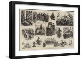 An Artist's Notes in the French Chamber of Deputies-null-Framed Giclee Print