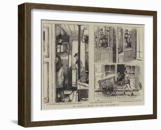 An Artist's Notes on the Continent-I-Alfred Chantrey Corbould-Framed Giclee Print