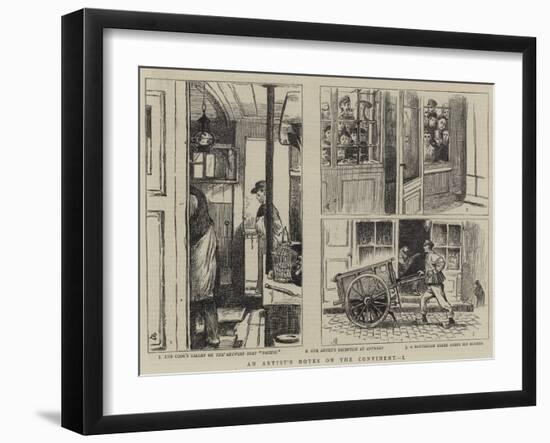 An Artist's Notes on the Continent-I-Alfred Chantrey Corbould-Framed Giclee Print