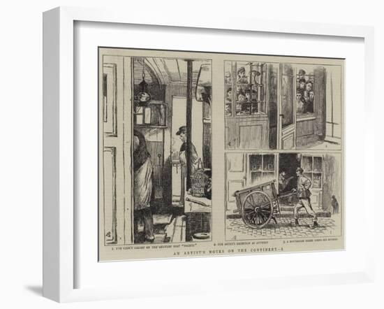 An Artist's Notes on the Continent-I-Alfred Chantrey Corbould-Framed Giclee Print