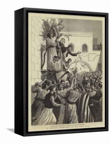 An Artist's Pilgrimage to the Holy Land-Walter Jenks Morgan-Framed Stretched Canvas