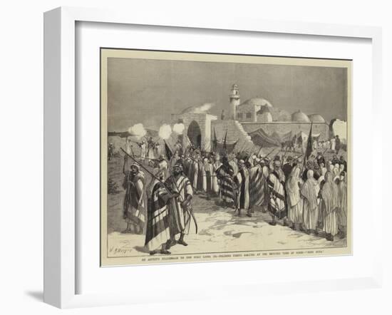 An Artist's Pilgrimage to the Holy Land-Walter Jenks Morgan-Framed Giclee Print