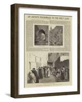 An Artist's Pilgrimage to the Holy Land-null-Framed Giclee Print