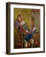 An Artist's Son-Charles James Adams-Framed Giclee Print