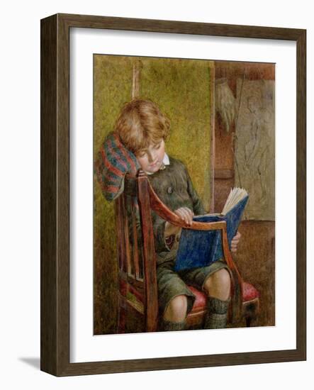 An Artist's Son-Charles James Adams-Framed Giclee Print