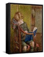 An Artist's Son-Charles James Adams-Framed Stretched Canvas