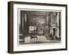 An Artist's Studio, Mr J E Millais, Ra at Home-null-Framed Giclee Print