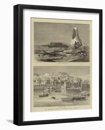 An Artist's Tour in Algeria and Tunis, I-null-Framed Giclee Print