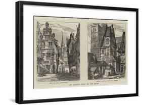 An Artist's Tour on the Main-Henry William Brewer-Framed Giclee Print