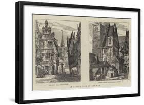 An Artist's Tour on the Main-Henry William Brewer-Framed Giclee Print