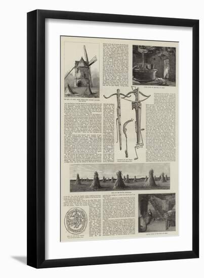 An Artist's Visit to the Battlefields of Crecy and Agincourt-John Absolon-Framed Giclee Print