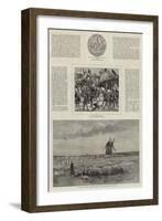 An Artist's Visit to the Battlefields of Crecy and Agincourt-John Absolon-Framed Giclee Print