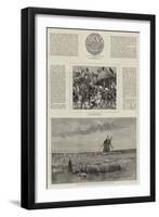 An Artist's Visit to the Battlefields of Crecy and Agincourt-John Absolon-Framed Giclee Print