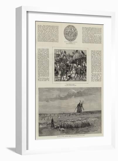 An Artist's Visit to the Battlefields of Crecy and Agincourt-John Absolon-Framed Giclee Print