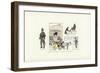 An Artist's Wanderings, at Dijon, Lyons, Toulon-Phil May-Framed Giclee Print