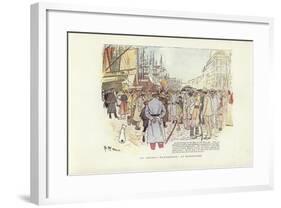 An Artist's Wanderings, at Marseilles-Phil May-Framed Giclee Print