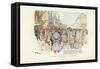 An Artist's Wanderings, at Marseilles-Phil May-Framed Stretched Canvas