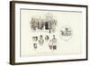 An Artist's Wanderings, at Nice-Phil May-Framed Giclee Print