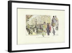 An Artist's Wanderings, in Paris-Phil May-Framed Giclee Print
