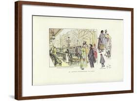 An Artist's Wanderings, in Paris-Phil May-Framed Giclee Print