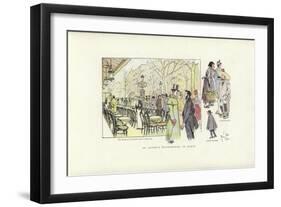 An Artist's Wanderings, in Paris-Phil May-Framed Giclee Print