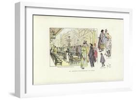 An Artist's Wanderings, in Paris-Phil May-Framed Giclee Print