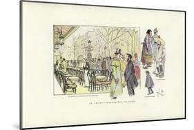 An Artist's Wanderings, in Paris-Phil May-Mounted Giclee Print