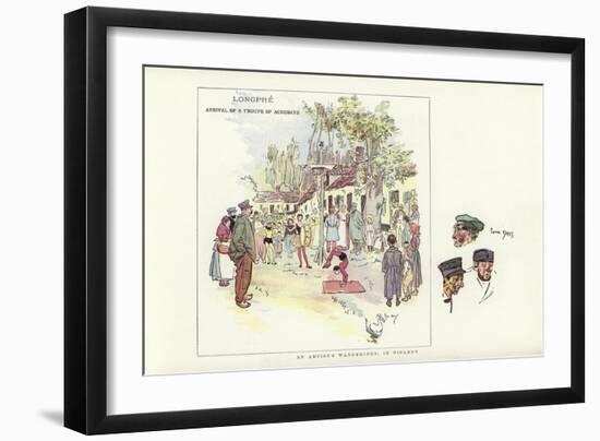 An Artist's Wanderings, in Picardy-Phil May-Framed Giclee Print