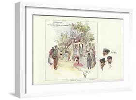 An Artist's Wanderings, in Picardy-Phil May-Framed Giclee Print