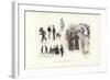 An Artist's Wanderings, in Rome-Phil May-Framed Giclee Print